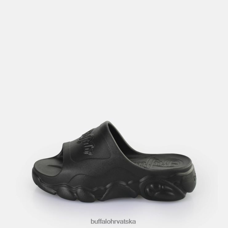 crno Buffalo cld slide vegan |slajdova TDD6T293